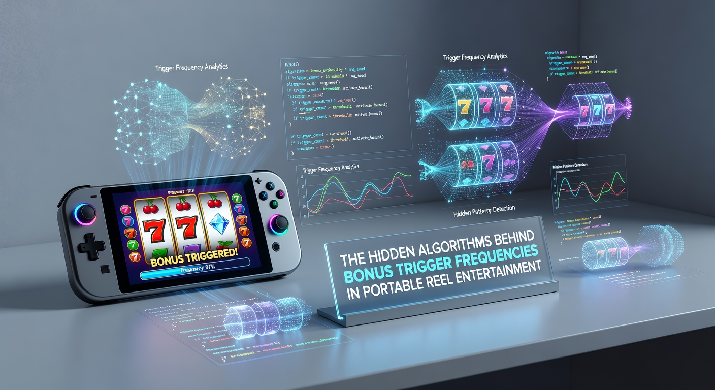 Infographic illustrating RNG streams and weighted symbol distributions for bonus events in handheld reel applications